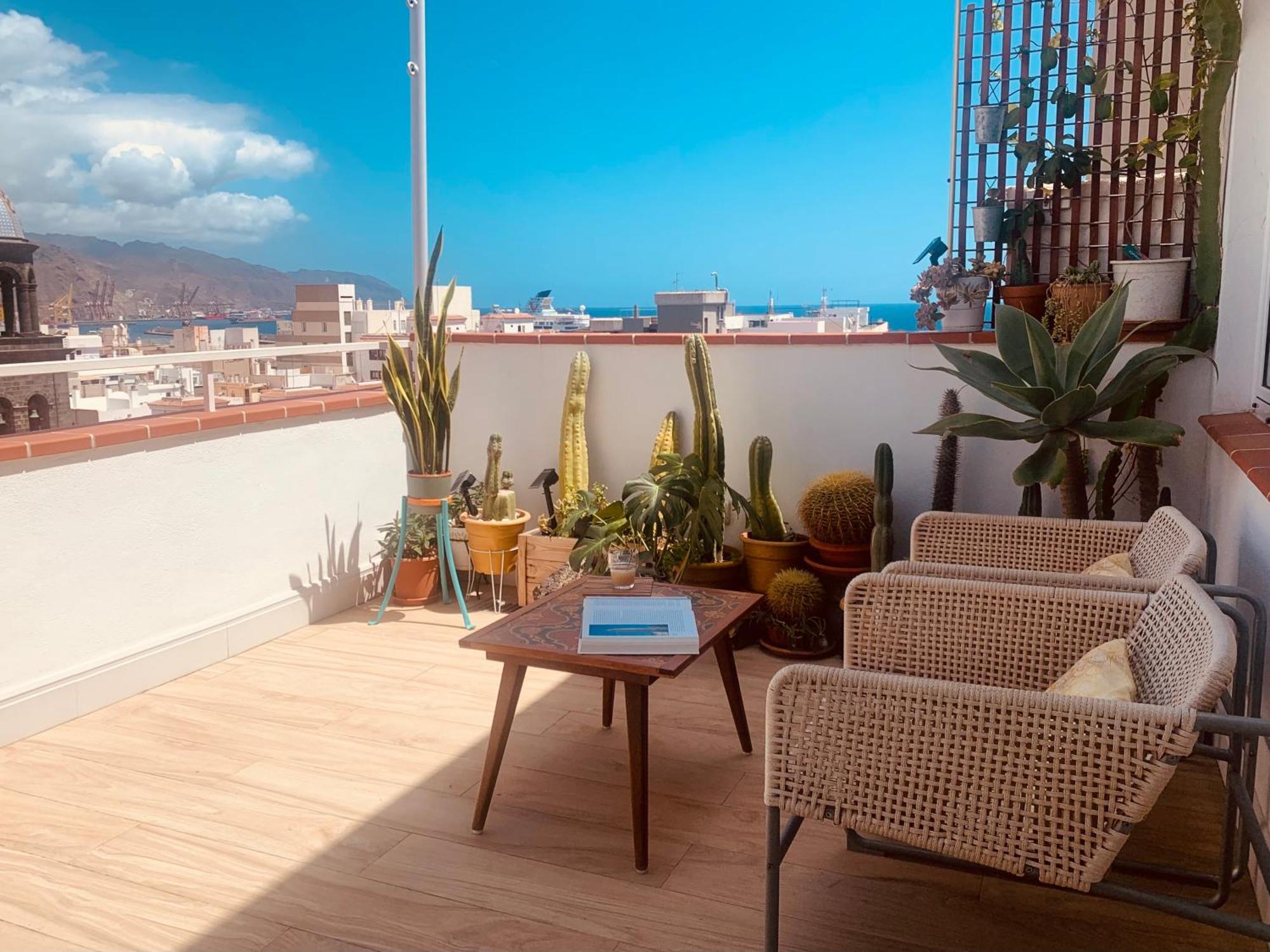 Atico Con Terraza, Vistas Panoramicas Y Parking Lejlighed Santa Cruz de Tenerife Eksteriør billede